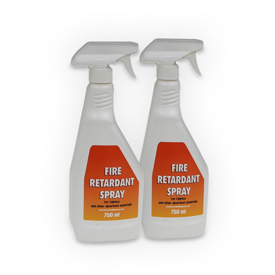 Fire Retardant Spray £24.98 2 x 750ml Free UK Delivery