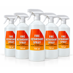Fire Retardant Spray 5 x 750ml (5 Pack)