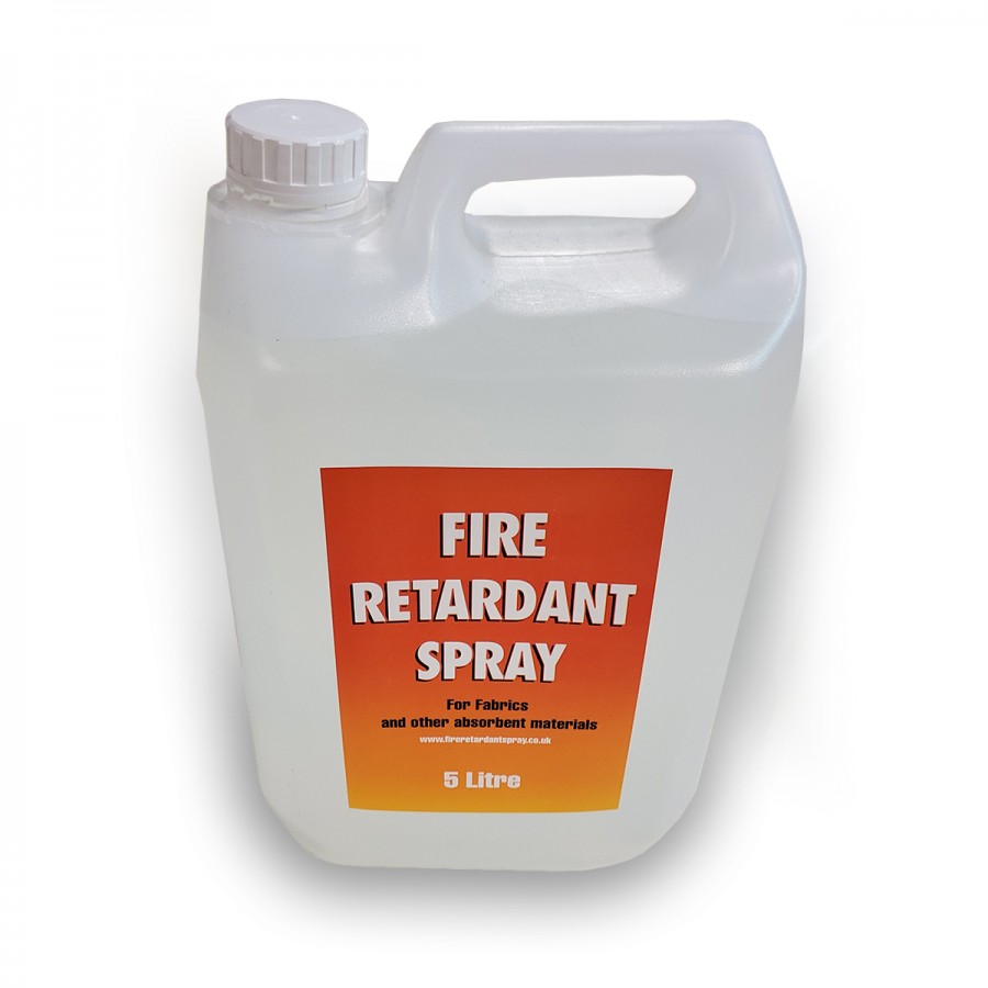 Fire Retardant Spray for Fabrics 5 litre